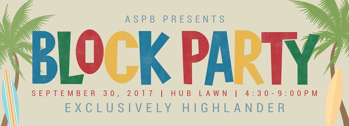 Block Party 2017 – Reminders